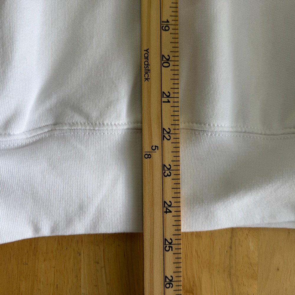 NEW Polo Ralph Lauren PREPPY POLO BEAR Hoodie Mens M White Pullover Fleece $185 - Picture 9 of 11
